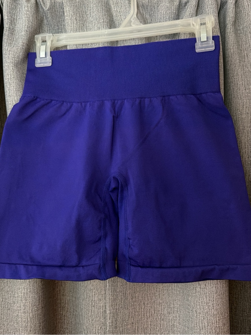NVGTN High-Waist Royal Purple Bike Shorts